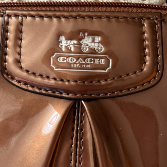 Coach Wristlet- Metallic Bronze- NWOT - Picture 13 of 14
